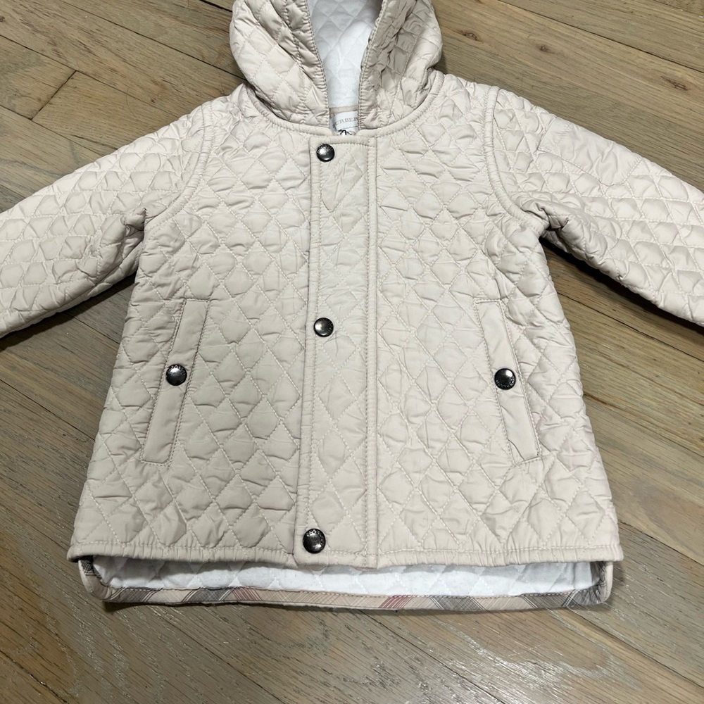 Burberry Baby quilted jacket, size 9m